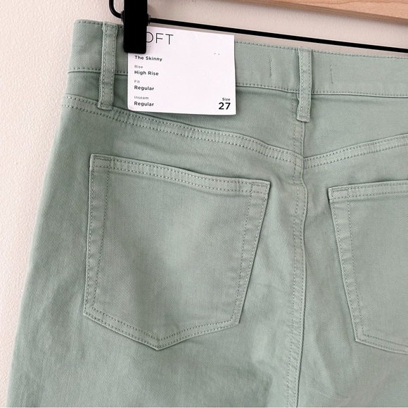 LOFT high rise skinny jeans NWT - Picture 3 of 6